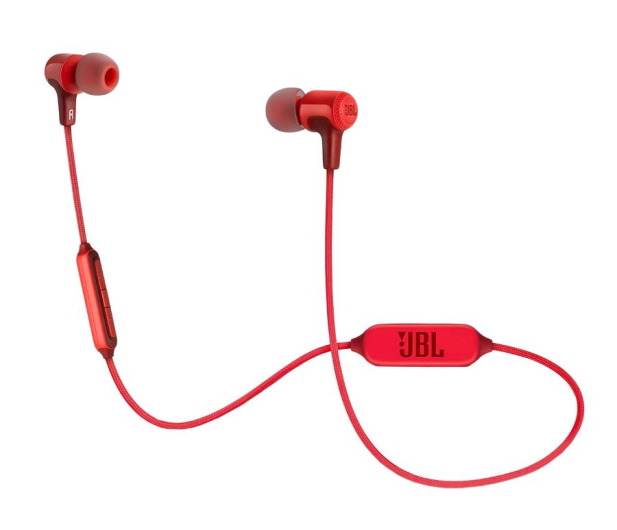 JBL E25BT Czerwone - 350232 - zdjęcie